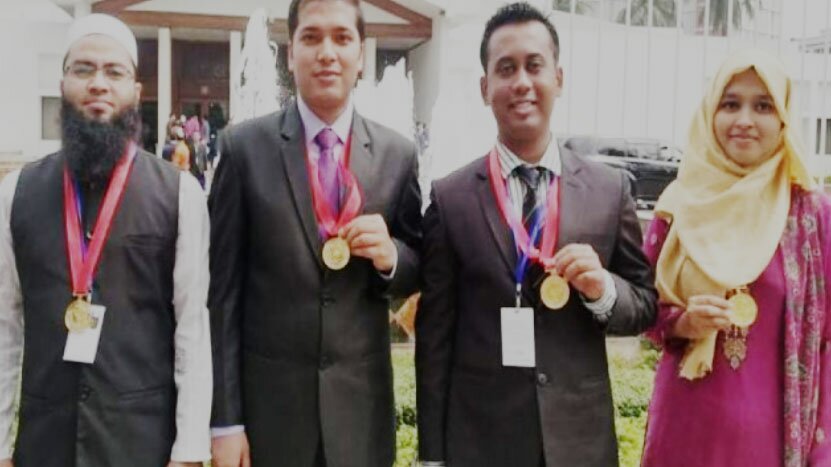 Four students from Chuet get gold medal from the Prime Minister